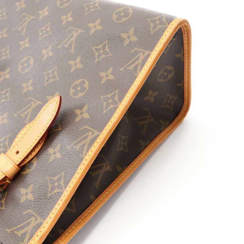 LOUIS VUITTON Popincourt Haut 單肩托特包 M40007 Monogram 帆布 二手 LV-10
