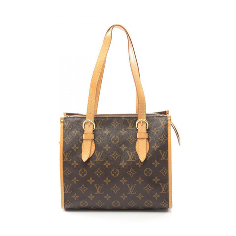 LOUIS VUITTON Popincourt Haut 單肩托特包 M40007 Monogram 帆布 二手 LV