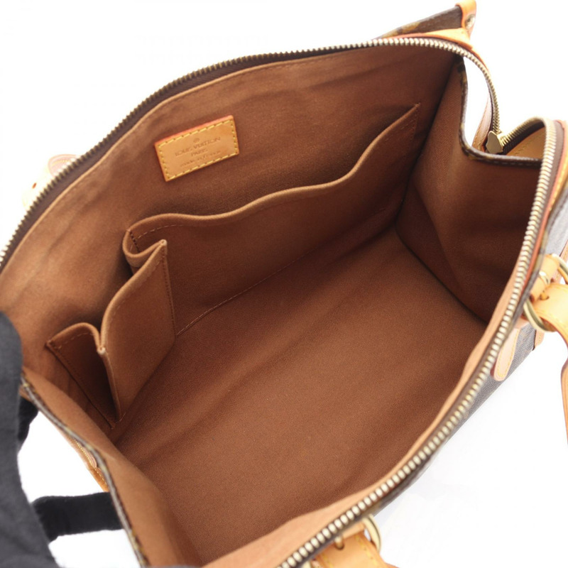 LOUIS VUITTON Popincourt Haut 單肩托特包 M40007 Monogram 帆布 二手 LV-2
