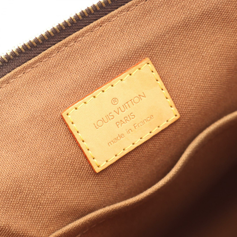 LOUIS VUITTON Popincourt Haut 單肩托特包 M40007 Monogram 帆布 二手 LV-3