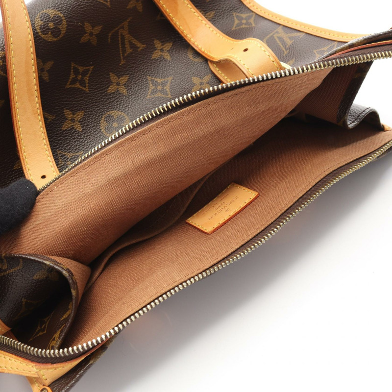 LOUIS VUITTON Popincourt Haut 單肩托特包 M40007 Monogram 帆布 二手 LV-5