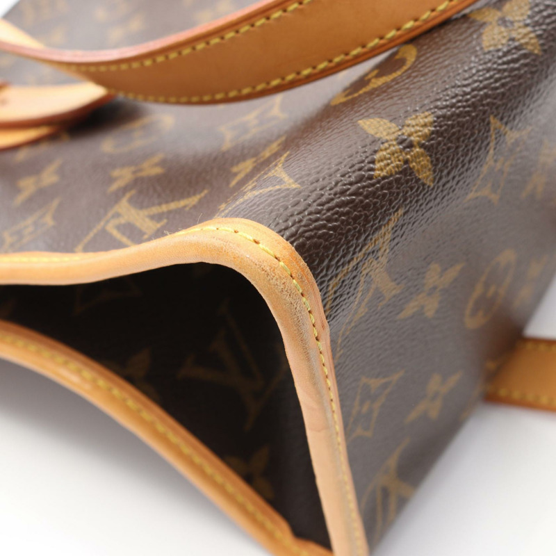 LOUIS VUITTON Popincourt Haut 單肩托特包 M40007 Monogram 帆布 二手 LV-6