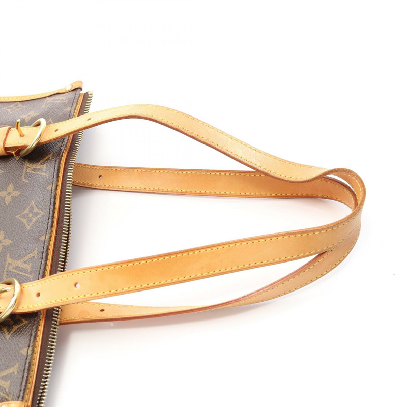 LOUIS VUITTON Popincourt Haut 單肩托特包 M40007 Monogram 帆布 二手 LV-7