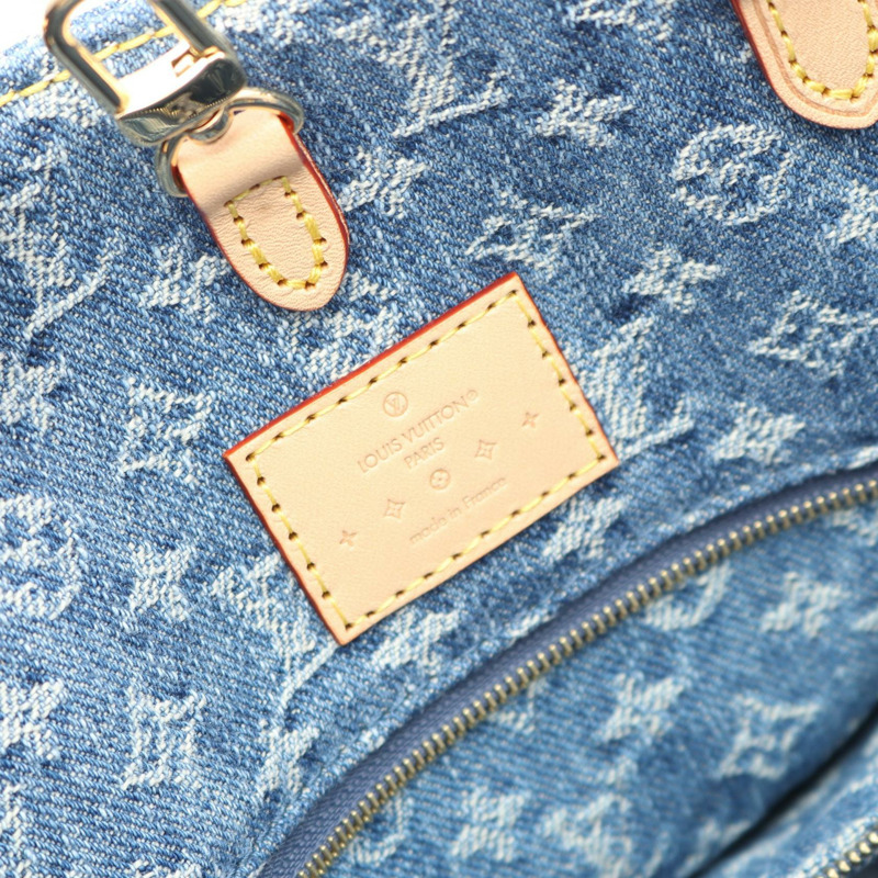 LOUIS VUITTON On the Go MM 托特單肩包 M46871 Monogram 牛仔藍 LV-3