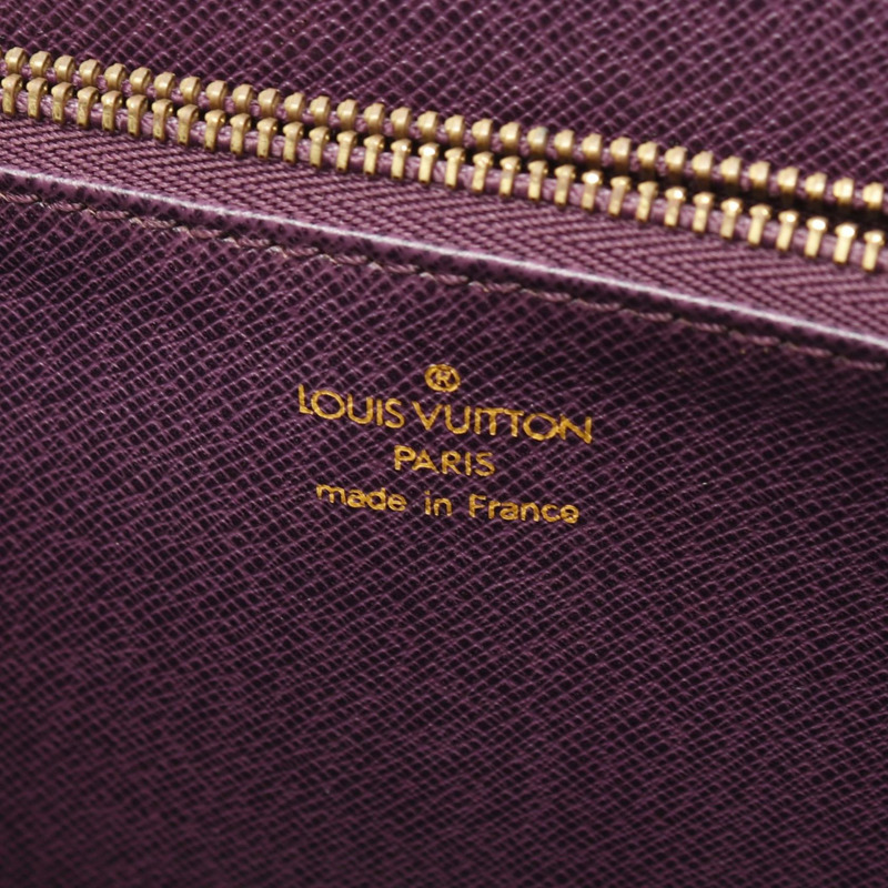 LOUIS VUITTON Malesherbes 手提包 M52379 Epi 皮革 Tassil 黃色 二手 女士-3