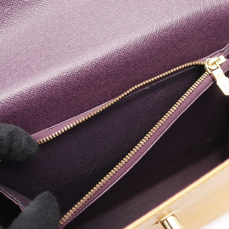 LOUIS VUITTON Malesherbes 手提包 M52379 Epi 皮革 Tassil 黃色 二手 女士-5