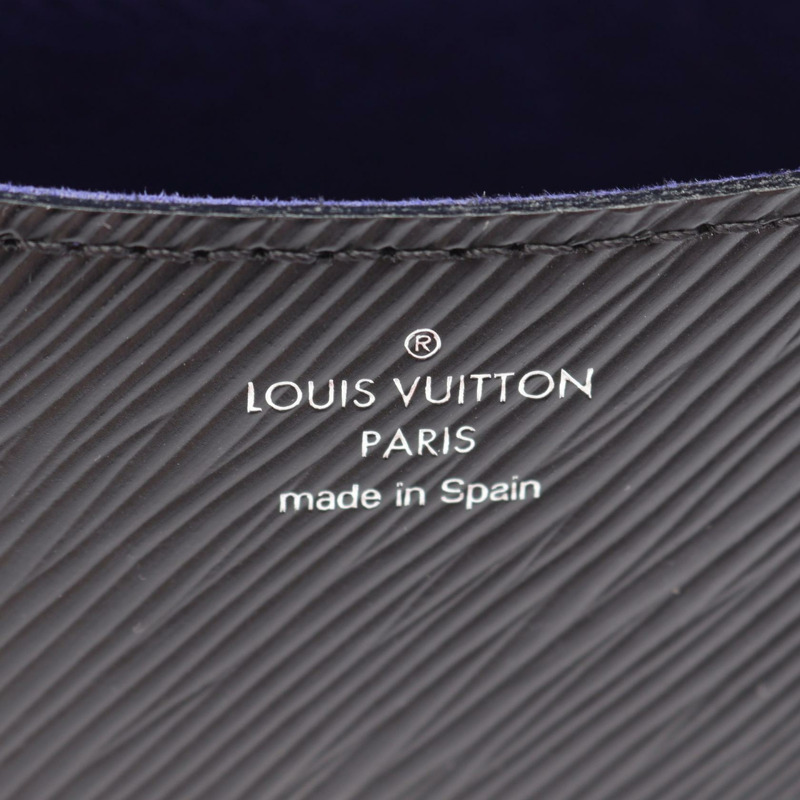 LOUIS VUITTON Busi NM 單肩斜背包 M59386 Epi 皮革黑色二手女款-3