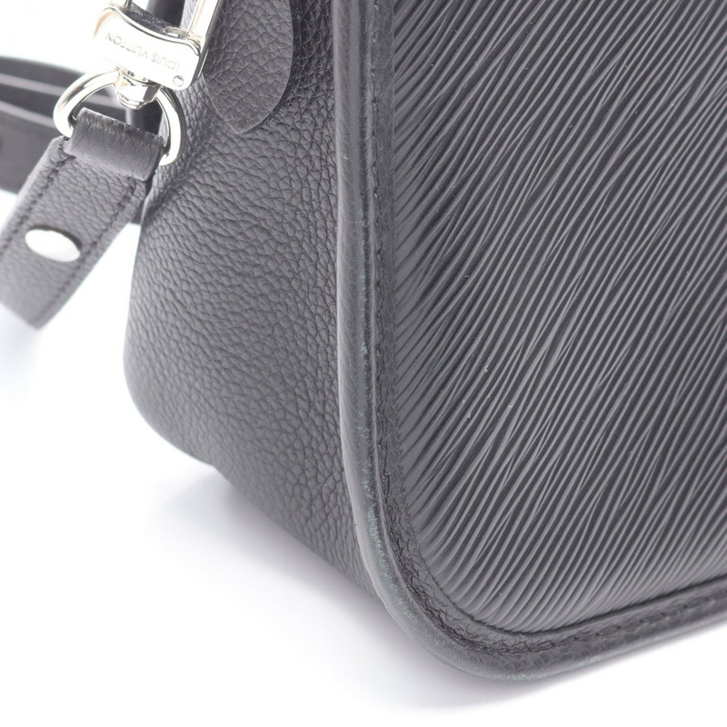 LOUIS VUITTON Busi NM 單肩斜背包 M59386 Epi 皮革黑色二手女款-7