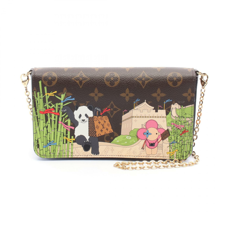 路易威登 Pochette Felice 斜背單肩包 M80992 Monogram Vivienne-0