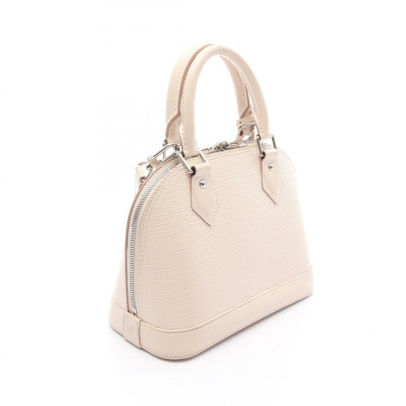 LOUIS VUITTON Alma BB 肩背包 手提包 M58706 Epi 皮革 米色石英 二手 LV-1