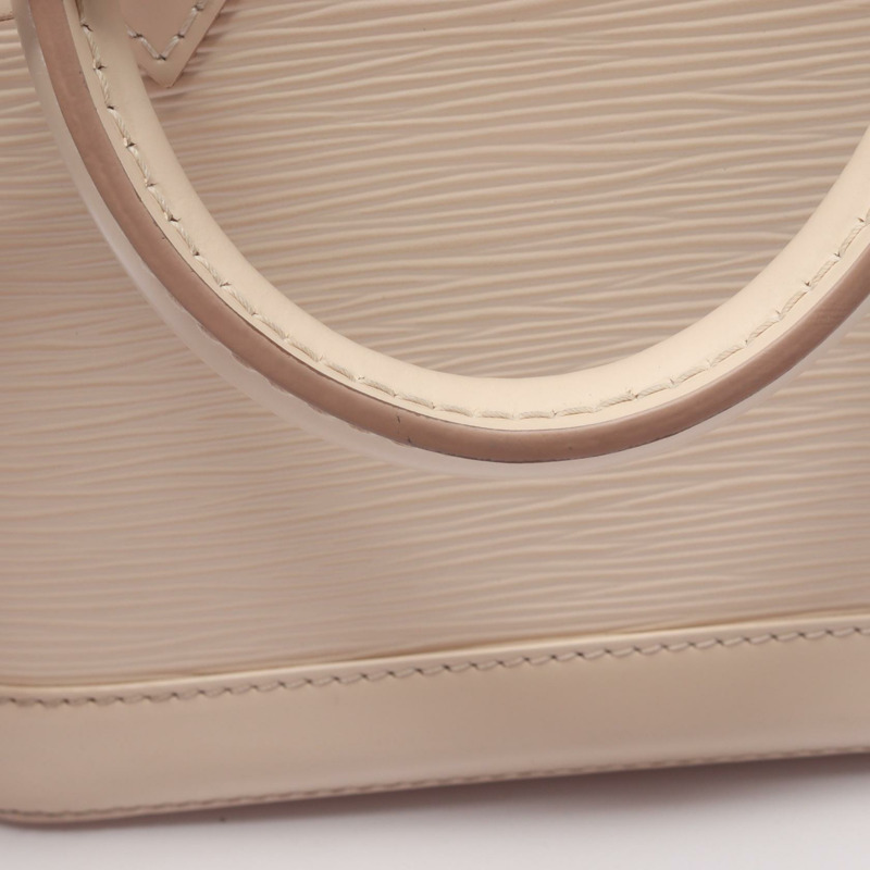LOUIS VUITTON Alma BB 肩背包 手提包 M58706 Epi 皮革 米色石英 二手 LV-13