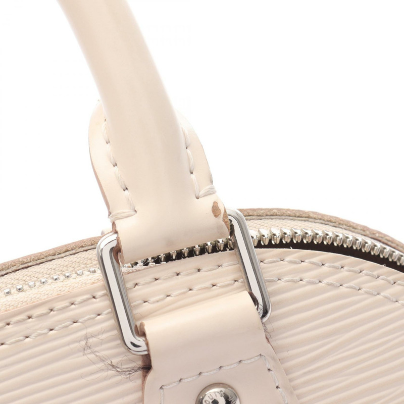 LOUIS VUITTON Alma BB 肩背包 手提包 M58706 Epi 皮革 米色石英 二手 LV-14