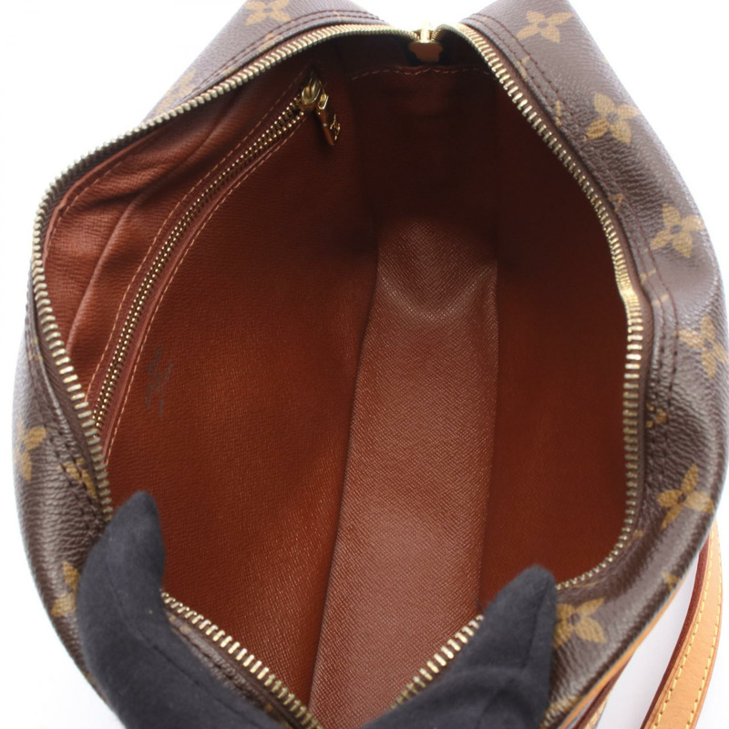 LOUIS VUITTON Trocadero 27 肩斜背包 M51274 Monogram 皮革 棕色-2