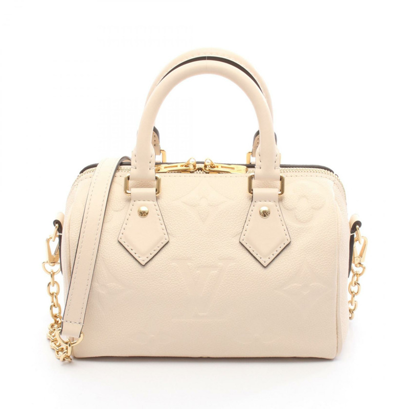 路易威登 Speedy bandouriere 20 斜背包手提包 M58954 Monogram empreinte-0
