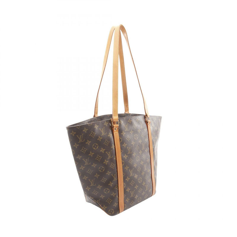 路易威登 Sac 購物單肩托特包 M51108 字母帆布 二手 LV-1