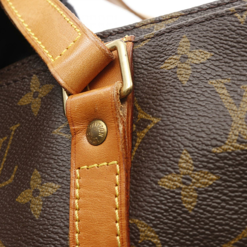 路易威登 Sac 購物單肩托特包 M51108 字母帆布 二手 LV-9