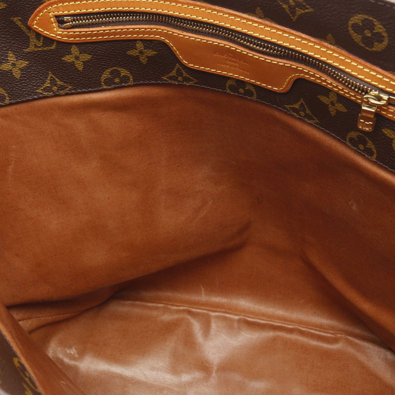 路易威登 Sac 購物單肩托特包 M51108 字母帆布 二手 LV-10