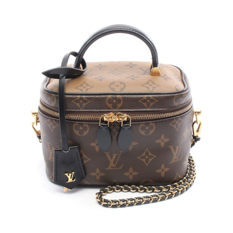LOUIS VUITTON Vanity NV PM 鏈條斜背包手提包 M45165 Monogram Reverse 二手