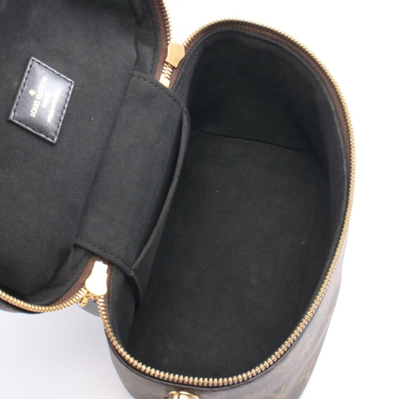LOUIS VUITTON Vanity NV PM 鏈條斜背包手提包 M45165 Monogram Reverse 二手-2