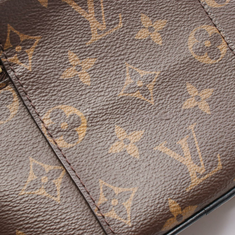 LOUIS VUITTON Vanity NV PM 鏈條斜背包手提包 M45165 Monogram Reverse 二手-5