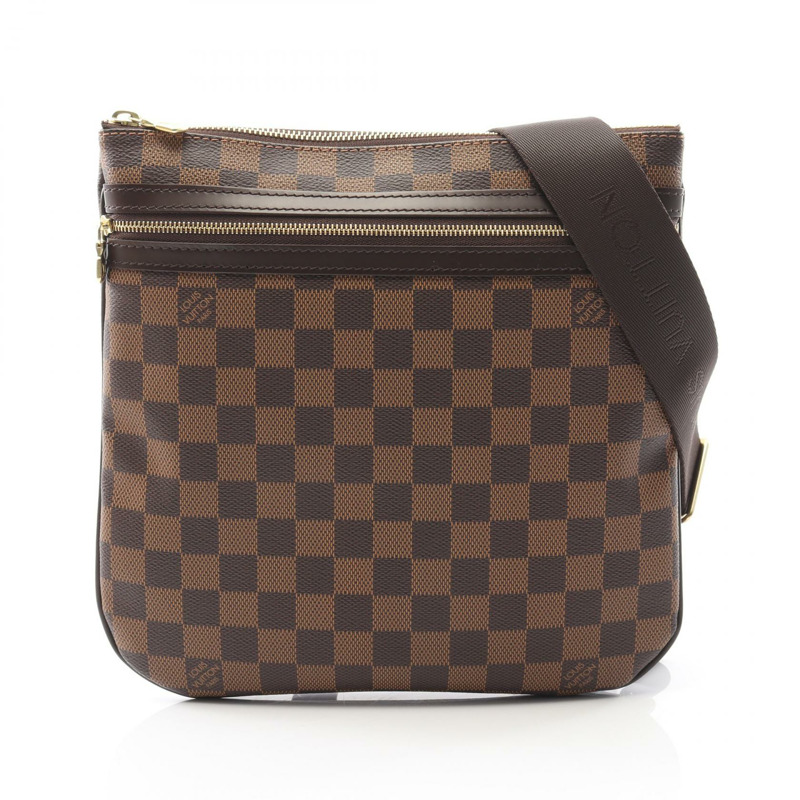 路易威登 Pochette Bosphore 單肩包 N51111 Damier 帆布 Ebene 二手 LV-0
