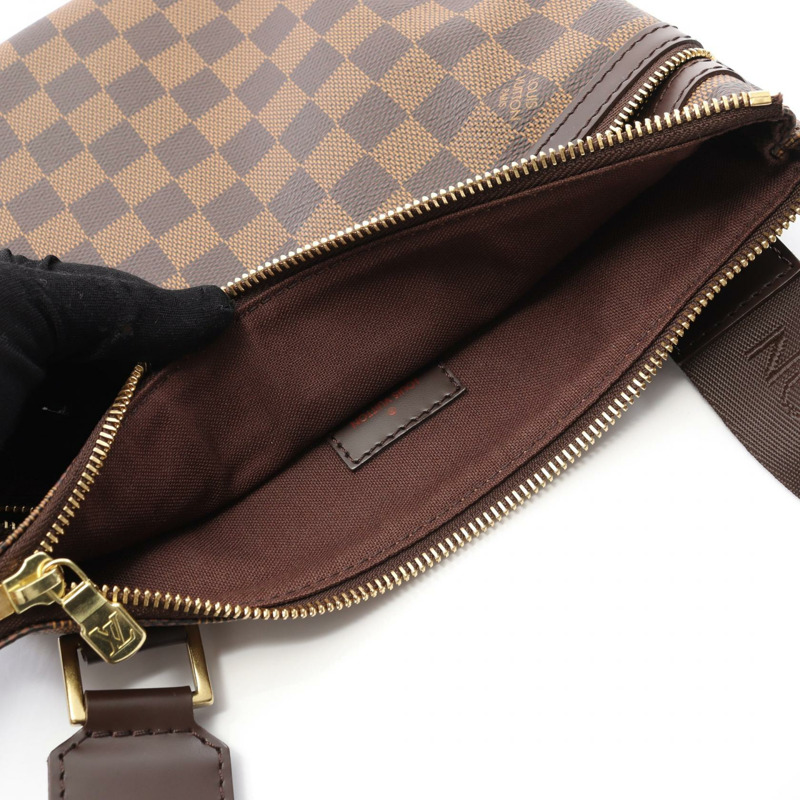 路易威登 Pochette Bosphore 單肩包 N51111 Damier 帆布 Ebene 二手 LV-6