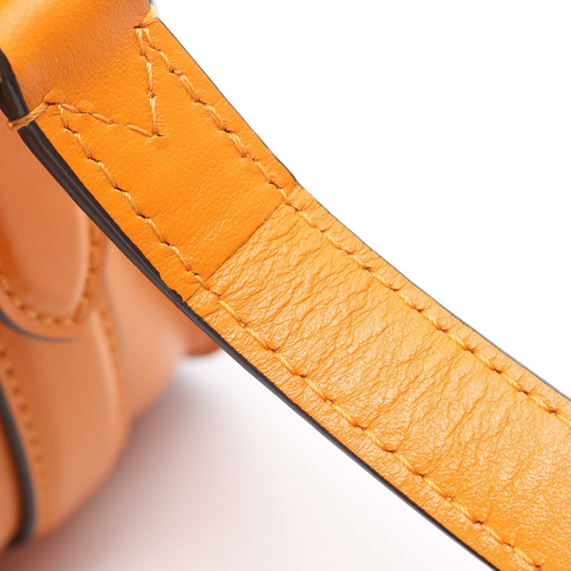 LOUIS VUITTON LV Pont Neuf 單肩斜背包 M55946 皮革夏季金色-5