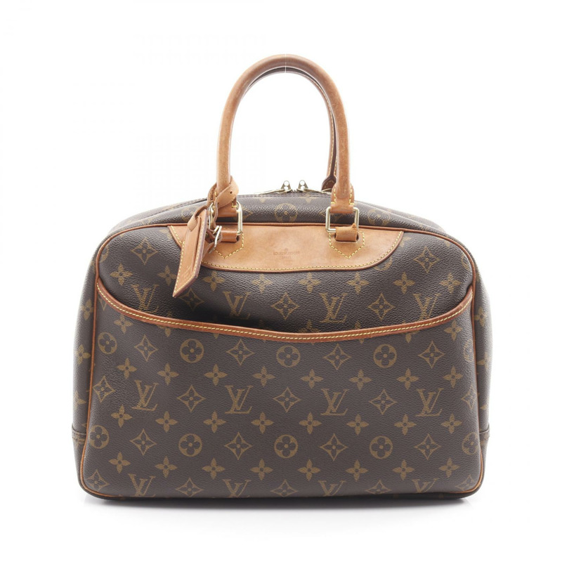 LOUIS VUITTON Deauville Bowling Vanity 手提包 M47270 Monogram 帆布 二手 女款-0
