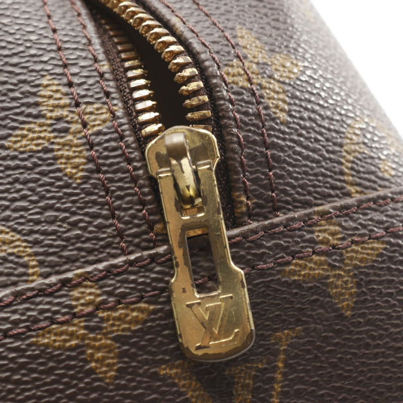 LOUIS VUITTON Deauville Bowling Vanity 手提包 M47270 Monogram 帆布 二手 女款-5