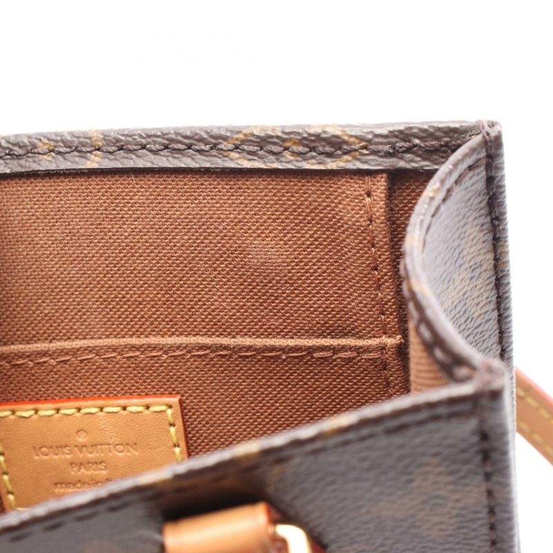 路易威登 Petit Sac Plat Sholder 手提包 M69442 Monogram 帆布 二手 LV-5
