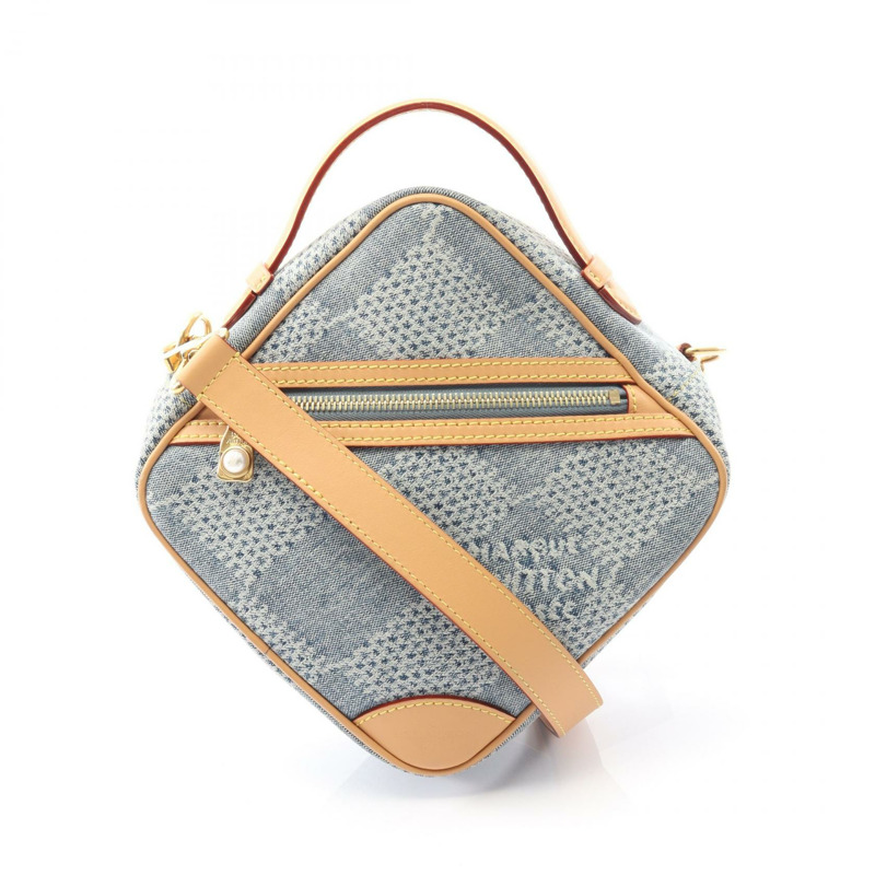 LOUIS VUITTON Chess Messenger 單肩斜背包 手提包 N40706 Damier 牛仔布 LV-0