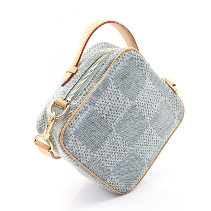 LOUIS VUITTON Chess Messenger 單肩斜背包 手提包 N40706 Damier 牛仔布 LV-1