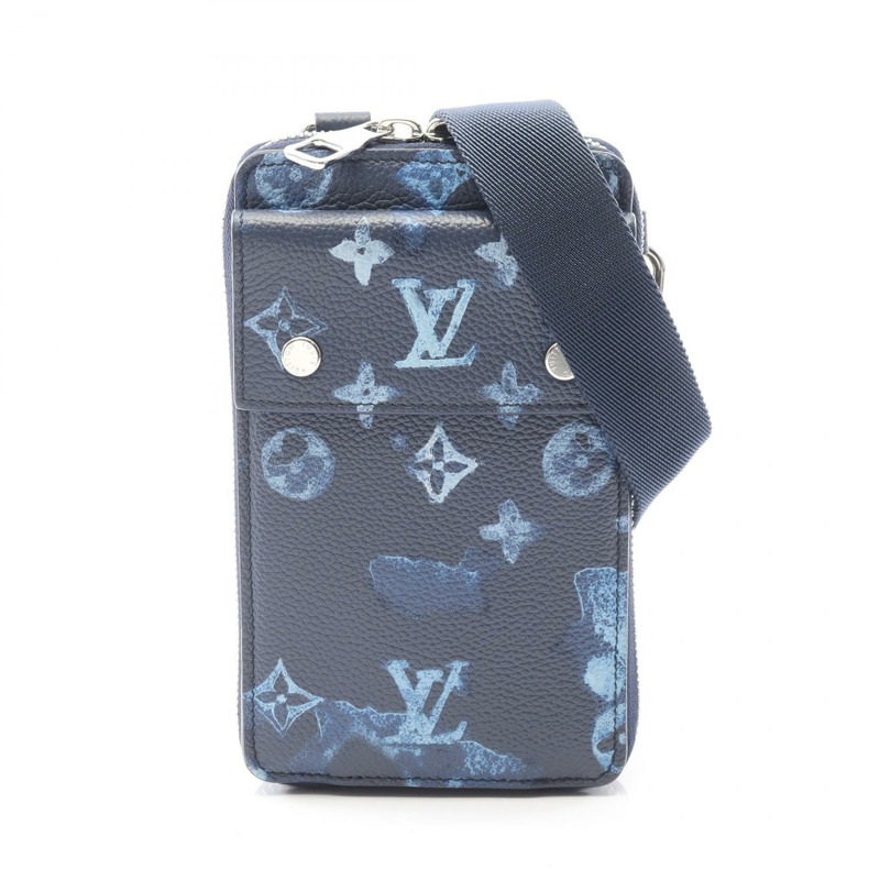 LOUIS VUITTON 手機袋 單肩斜背包 M80466 Monogram 水彩 LV-0