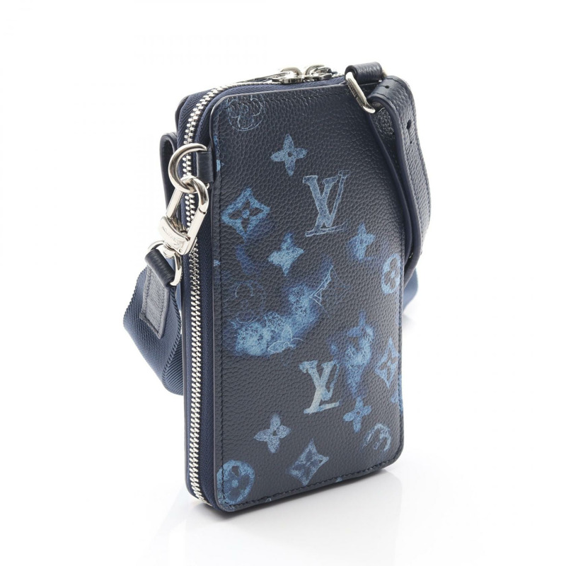 LOUIS VUITTON 手機袋 單肩斜背包 M80466 Monogram 水彩 LV-1