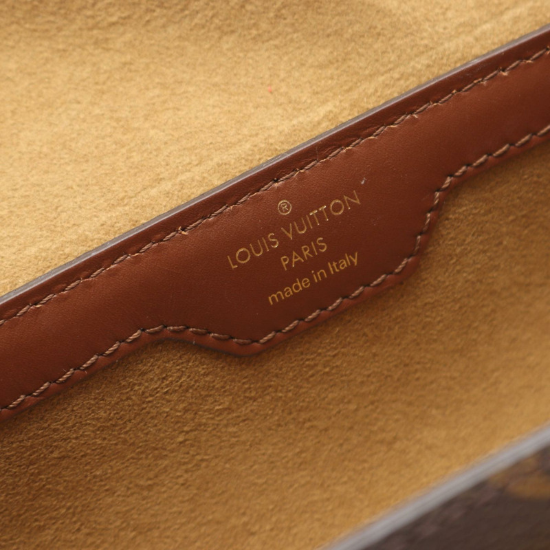 LOUIS VUITTON papillon trunk chain 單肩包 M57835 Monogram 皮革 棕色 LV-3