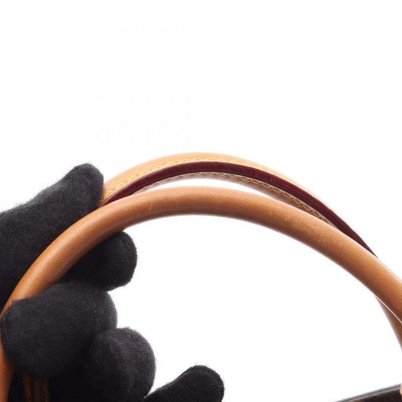 LOUIS VUITTON Montaigne 中型單肩包 手提包 M41056 Monogram 皮革 棕色-9