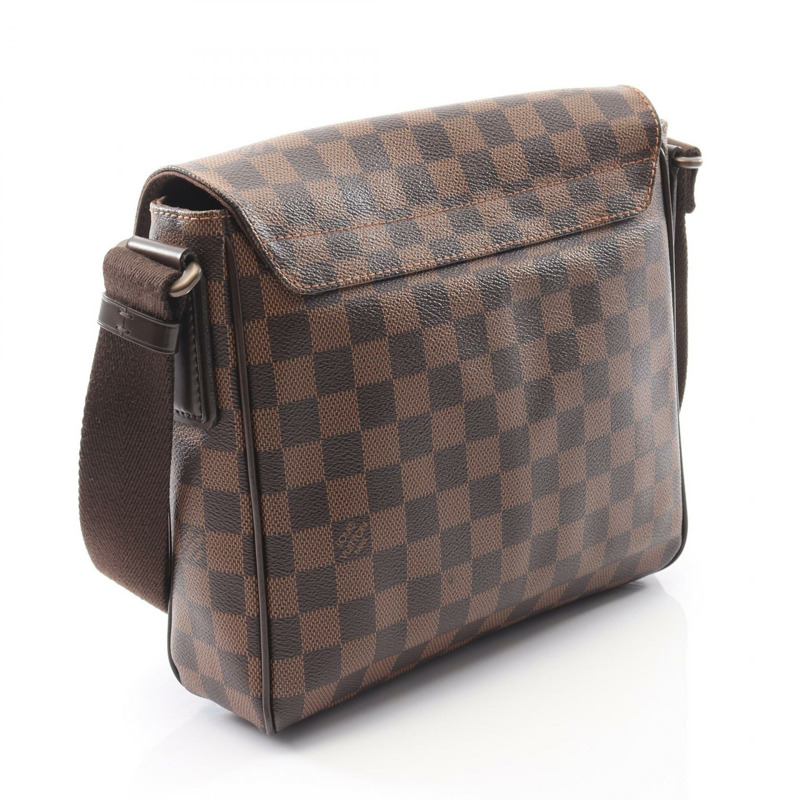 路易威登 District PM 單肩包 N41213 Damier 帆布 Ebene 二手男款 LV-1