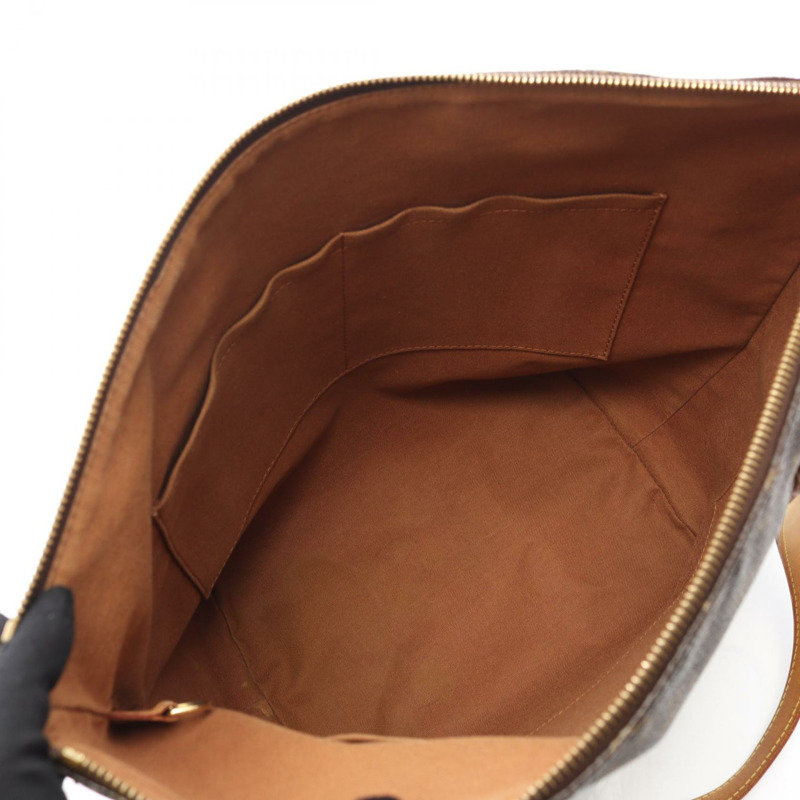 LOUIS VUITTON Totally MM 手提包 M56689 Monogram 帆布皮革棕色二手 LV-2