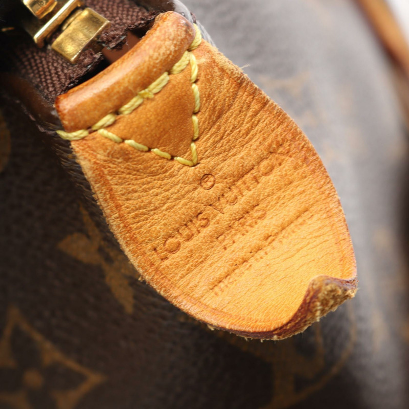 LOUIS VUITTON Totally MM 手提包 M56689 Monogram 帆布皮革棕色二手 LV-3