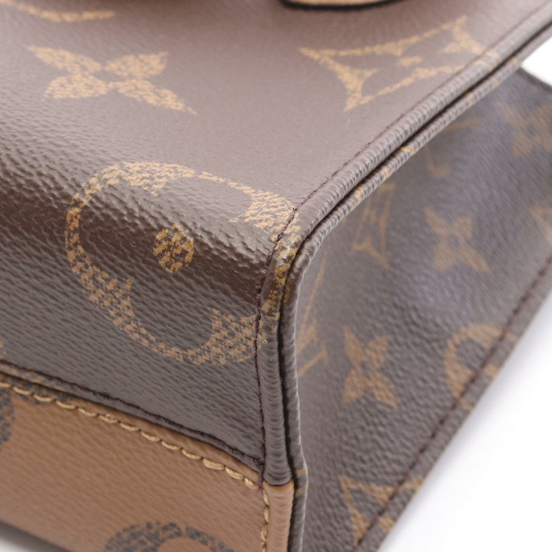 LOUIS VUITTON On the Go BB 斜背包 M46839 Monogram Reverse 棕色 LV-4
