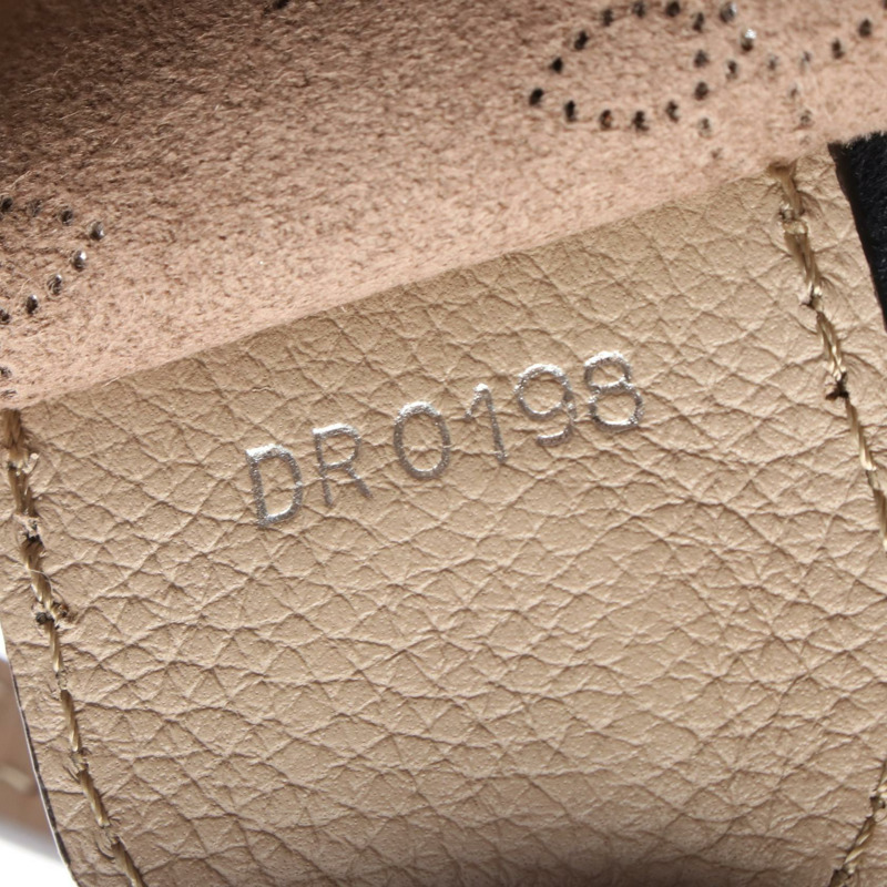 LOUIS VUITTON Hina PM 斜背包 手提包 M54351 Mahina 皮革 米色 Galet 二手-4