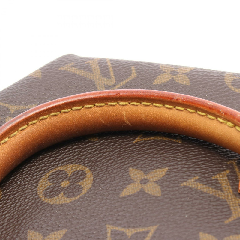 LOUIS VUITTON Speedy 30 手提包 M41526 Monogram 帆布皮革棕色二手女士-7