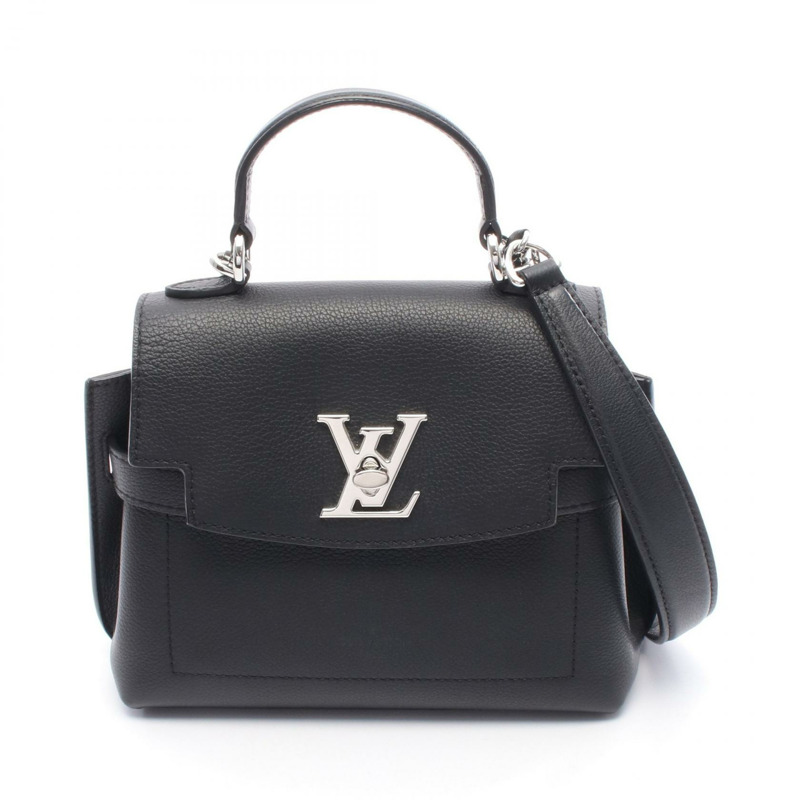 LOUIS VUITTON Lockme Ever 迷你單肩斜背包手提包 M20997 皮革二手-0