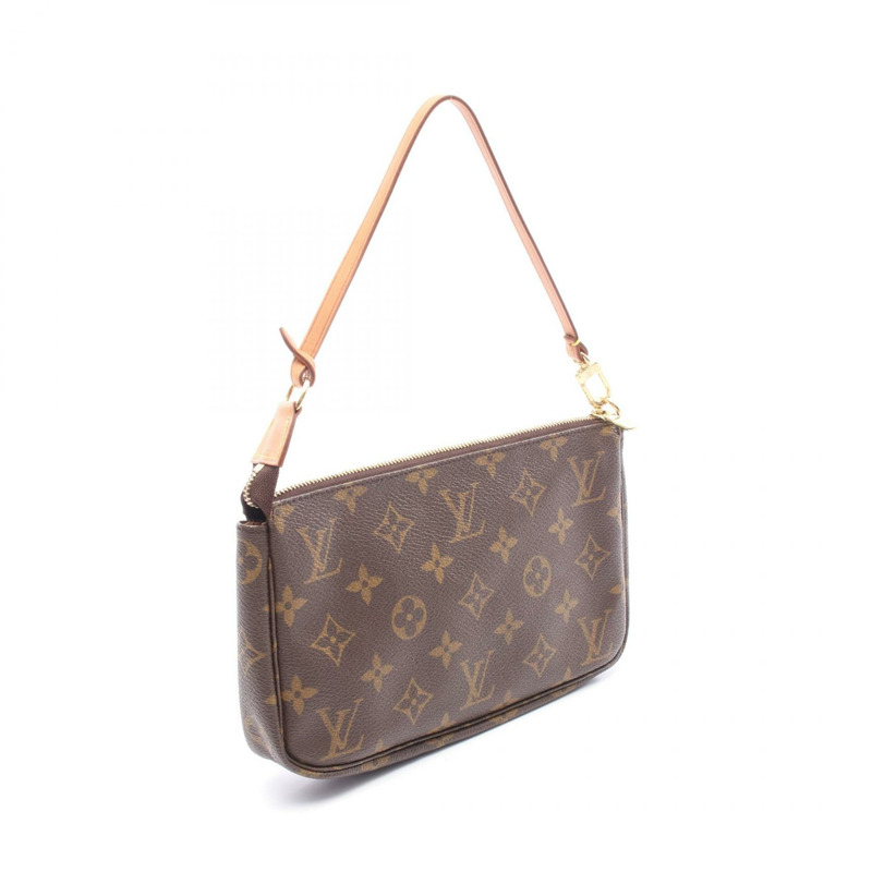 LOUIS VUITTON Pochette Accessoires 配件袋手提包 M51980 Monogram 二手-1