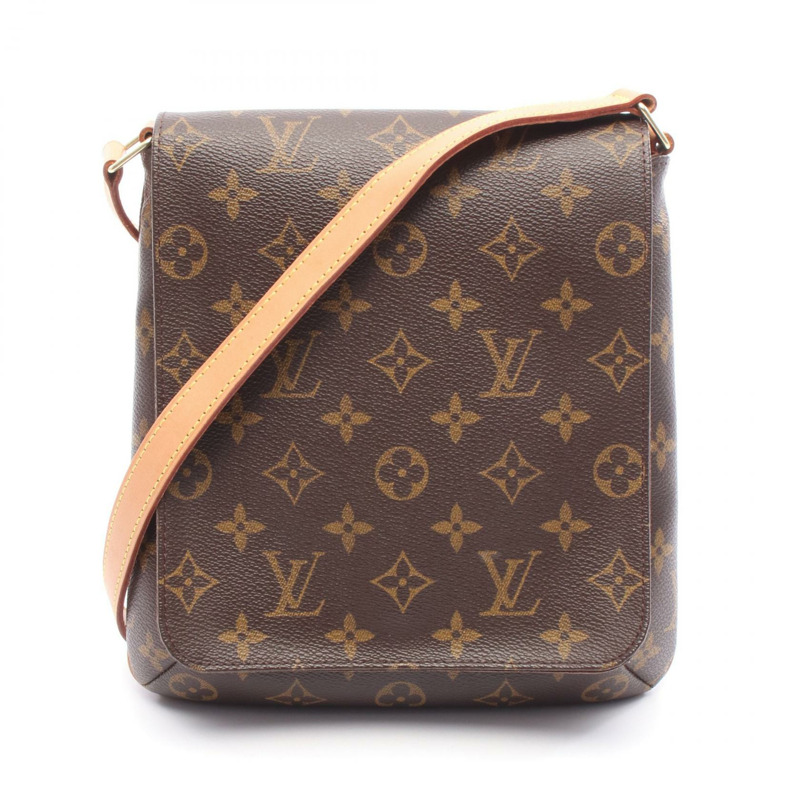 LOUIS VUITTON Musette Salsa 短單肩包 M51258 Monogram 帆布 二手 LV-0