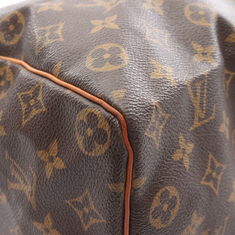 LOUIS VUITTON Speedy 35 手提包 M41524 Monogram 帆布 棕色 二手 女士 LV-7