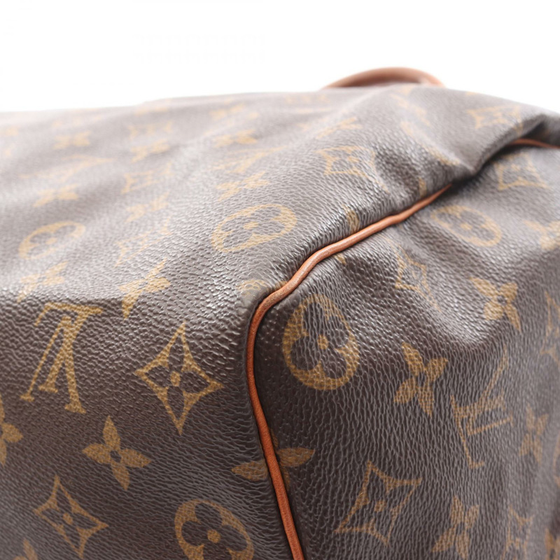 LOUIS VUITTON Speedy 35 手提包 M41524 Monogram 帆布 棕色 二手 女士 LV-9