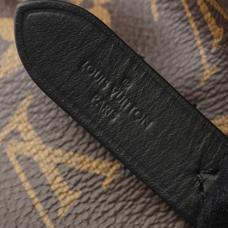 LOUIS VUITTON Neonoe 單肩斜背包 M44020 Monogram 棕色黑色 二手-3