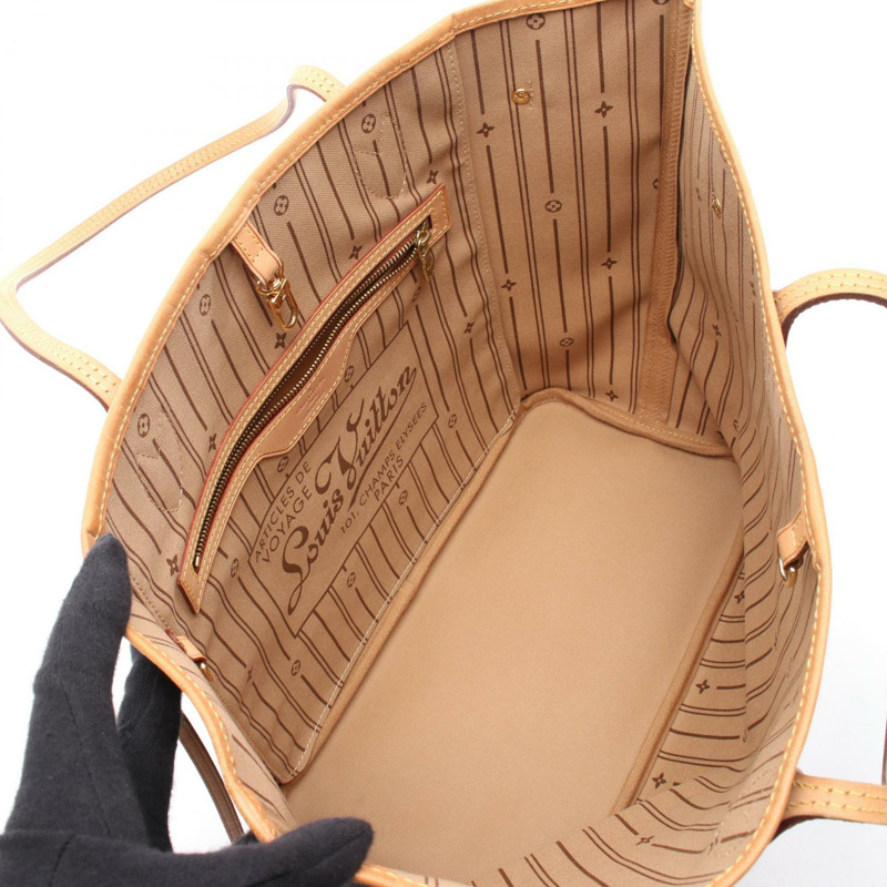 LOUIS VUITTON Neverfull 中型單肩包 M40156 Monogram 帆布 二手 女士-2