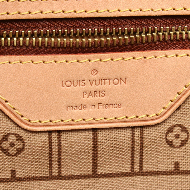 LOUIS VUITTON Neverfull 中型單肩包 M40156 Monogram 帆布 二手 女士-3